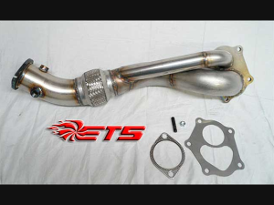 ETS Recirculated Downpipe for 2008-2016 Mitsubishi EVO X