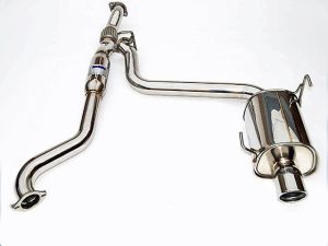 Invidia Q300 SS Tip Cat-back Exhaust - Single Exit - 76mm
