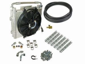 BD Diesel Xtrude Double Stacked Transmission Cooler Kit - Universial 0.50 Inch Tubing