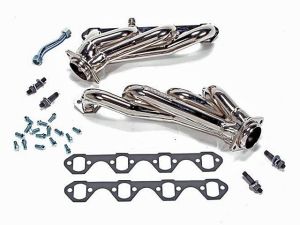 BBK Performance Shorty Unequal Length Exhaust Headers - Chrome