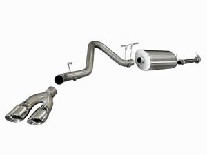 Corsa Performance Cat-Back with Twin 4.0 Inch Tip - Sport Sound Level