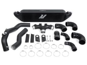 Mishimoto Performance Intercooler Kit (FMIC) - Black for 2018-2022 Kia Stinger 3.3TT - MMINT-STNGR-18BK