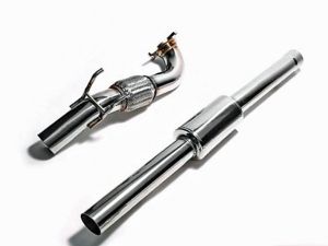 Armytrix High-Flow Performance Race Downpipe with Secondary Downpipe for 2008-2013 Volkswagen Golf & GTI - VWG6T-DD