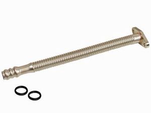 BD Diesel Flexible 12in Turbo Oil Drain Line