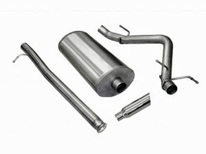 Corsa Performance Single Side Exit Catback With 4.0 Inch Tip - Sport Sound Level