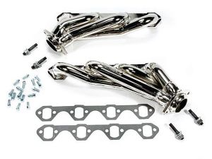 BBK Performance Shorty Unequal Length Exhaust Headers - Chrome
