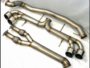 ETS 4" Stainless Steel RACE Exhaust System w- Y Pipe for 2008-2019 Nissan Skyline R35 GTR