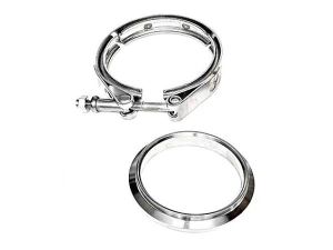 T4 Divided Sportsman VBand Outlet Flange and Clamp Kits