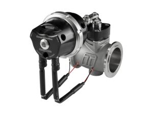 Turbosmart Compressed Gas StraightGate40 Inbuilt Solenoids 7PSI Black Wastegate