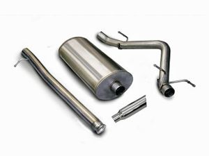 Corsa Performance Single Side Exit Catback with 4.0 Inch Tip - Sport Sound Level