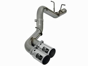 aFe POWER Rebel XD Series 4 Inch 409 Stainless Steel DPF-Back Exhaust System