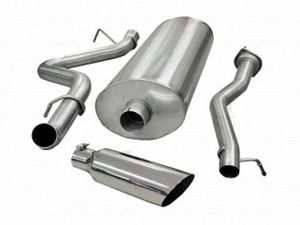 Corsa Performance Single Side Exit Cat-Back with 4.0 Inch Tip - Sport Sound Level