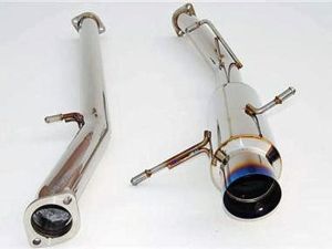 Invidia N1 RACING Titanium Tip Cat-back Exhaust - 76mm - RACING