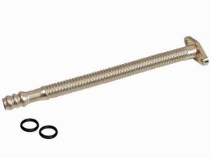 BD Diesel Flexible 12in Turbo Oil Drain Line