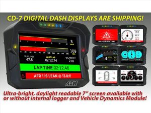 AEM CD-7 Digital Dash Displays