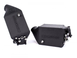 CSF Twin Charge Air-Cooler Intercooler Set for 2012-2019 BMW F1X M5 / M6 S63TU Crinkle Black