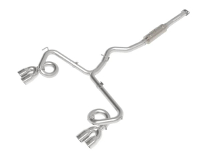 aFe Power Takeda 3in Stainless Steel Cat-Back Exhaust System for 2015-2021 Subaru WRX and STI Polished