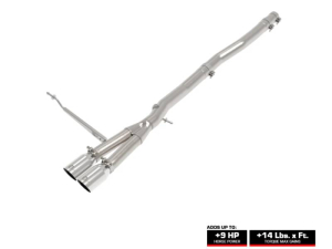 aFe POWER MACH Force-Xp 2.5 Inch 304 Stainless Steel Cat-Back Exhaust System