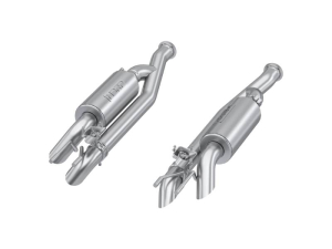 MBRP 2.5 Inch CAT Back Active Profile Quad Rear Exit Exhaust for 2019-2025 Mercedes G63 AMG