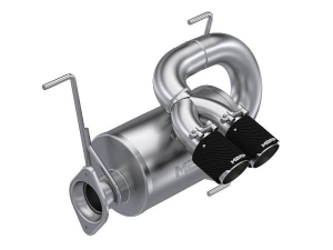 2022+ Polaris RZR Pro R MBRP Dual Exit Exhaust - Carbon Fiber Tips