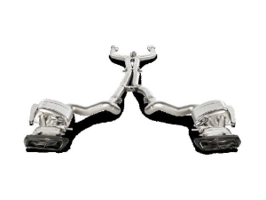 Akrapovic Evolution Line CAT Back Exhaust with Carbon Fiber Tips