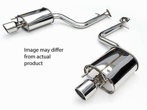 Invidia Q300 SS Tip Cat Back Exhaust - 76mm