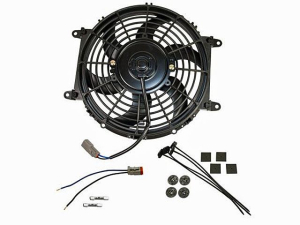BD Diesel Universal Transmission Cooler Electric Fan Assembly