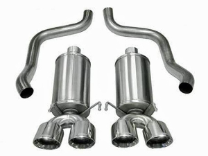 Corsa Perfromance Dual Rear Exit Axle-Back with Twin 4.5 Inch Tips - Xtreme Sound Level