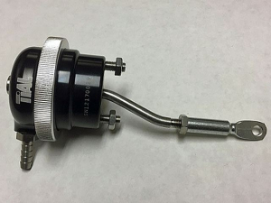 TiAL Billet Wastegate Actuator - Bent Rod - 10psi - Black