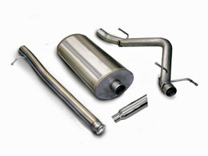Corsa Performance Single Side Exit Catback with 4.0 Inch Tip - Sport Sound Level