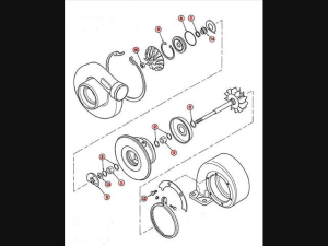 Holset HE351VE Turbo Rebuild Kit