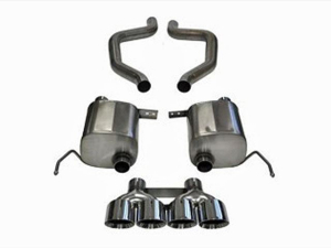 Corsa Performance Dual Rear Exit Axle-Back with Quad 4.5 Inch Tips - Xtreme Sound Level