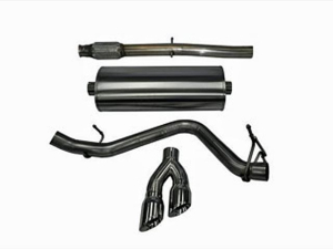 Corsa Performance Single Side Exit Catback with Twin 4.0 Inch Tip - Touring Sound Level