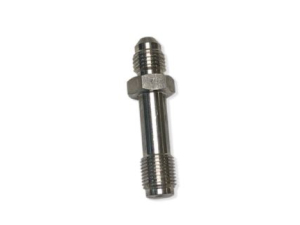 *TALL* Oil Feed Fitting - -4an with Built in Restrictor for Garrett G Series, GT, GTX & GTW Ball Bearing Turbochargers