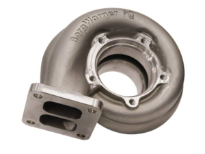 BorgWarner S366 (9180) T4, .91ar, Twin Scroll Turbine Housing