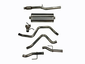 Corsa Performance Dual Rear Exit CatBack - Sport Sound Level No Tips