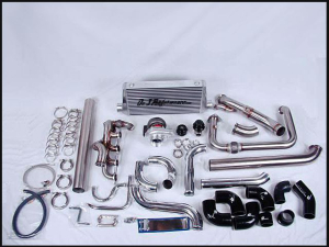 On3 Single Turbo System for 1999-2006 GMC Sierra, 1999-2006 Chevy Silverado 4.8L, 5.3L, 6.0L