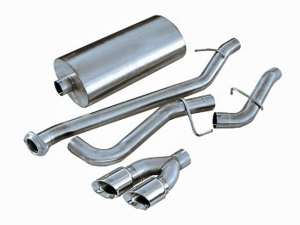 Corsa Performance Single Side Exit Catback with Twin 4.0" Tip - Sport Sound Level