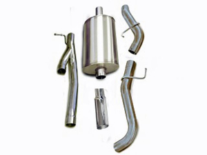 Corsa Perfromance Single Side Exit Catback with 4.0 Inch Tip - Sport Sound Level