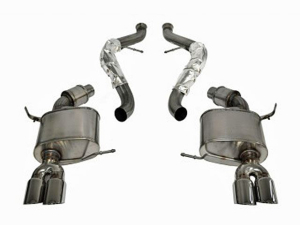 Corsa Performance Dual Rear Exit Axle-Back with Twin 3.0 Inch Tips - Sport Sound Level