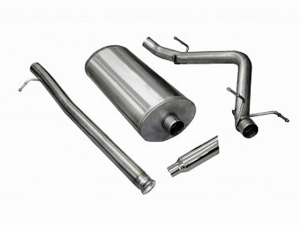 Corsa Performance Single Side Exit Catback With 4.0 Inch Tip - Sport Sound Level