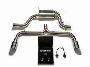 Armytrix Valvetronic Catback Exhaust System for 2008-2013 Volkswagen Golf & GTI - VWG6T-DS21