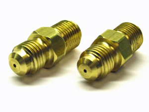 Oil Feed Fitting - -4an with Built in Restrictor