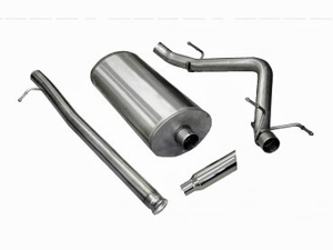 Corsa Performance Single Side Exit Cat-Back with 4.0 Inch Tip - Sport Sound Level