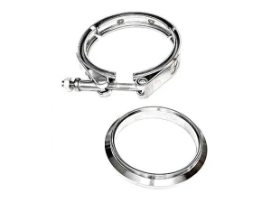 T4 Divided Sportsman VBand Outlet Flange and Clamp Kits