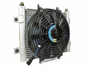 BD Diesel Xtruded Trans Oil Cooler - 0.625 inch Cooler Lines