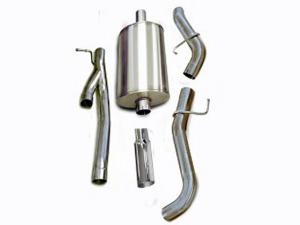 Corsa Perfromance Single Side Exit Catback with 4.0 Inch Tip - Sport Sound Level