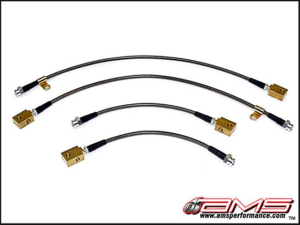 AMS Race Style Stainless Steel Brakelines