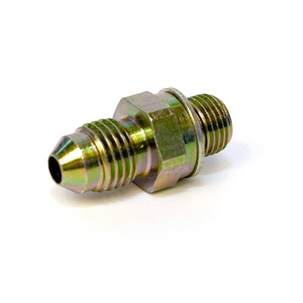 Oil Feed Fitting for Garrett GBC Turbo, -4an, GBC14, GBC17, GBC20, GBC22