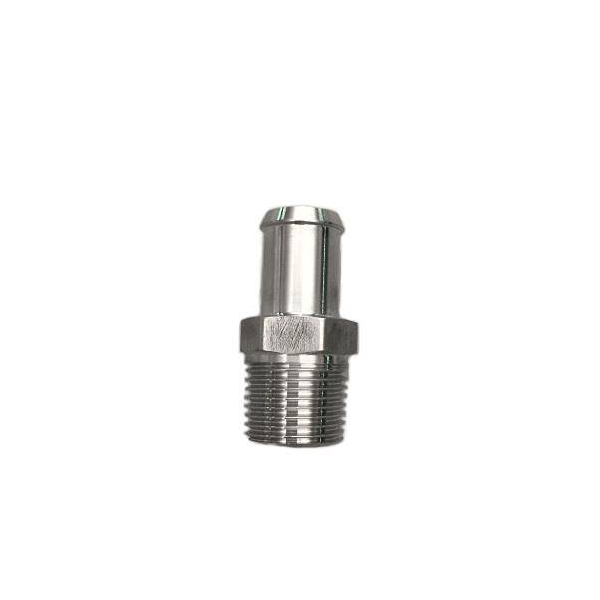 Oil Drain Fitting - Straight 5/8" Hose by 1/2" NPT